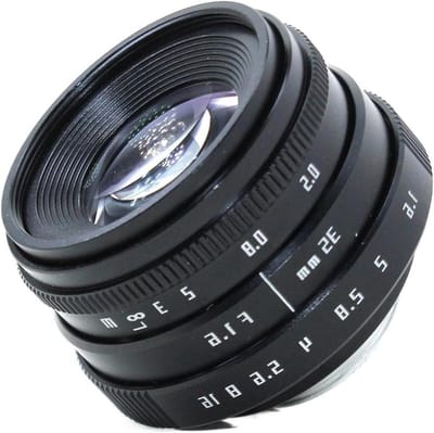 Camera Lens - CCTV Lens - Scherpe Beelden - Handmatige Iris - 35 mm - Zwart