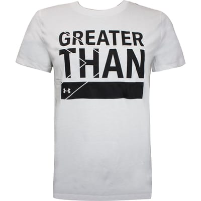 Under Armour Womens Greather Than T-shirt Grafische Top Wit 1356306 100