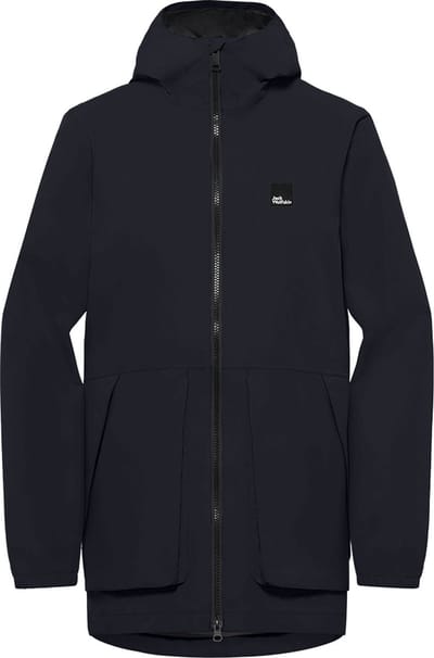 Jack Wolfskin TERRAVIEW 2L PARKA W Dames Outdoorjas - dark navy - Maat S