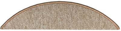 Trapmat Cortona Beige 15 stuks - 17x56 cm haak 4 cm
