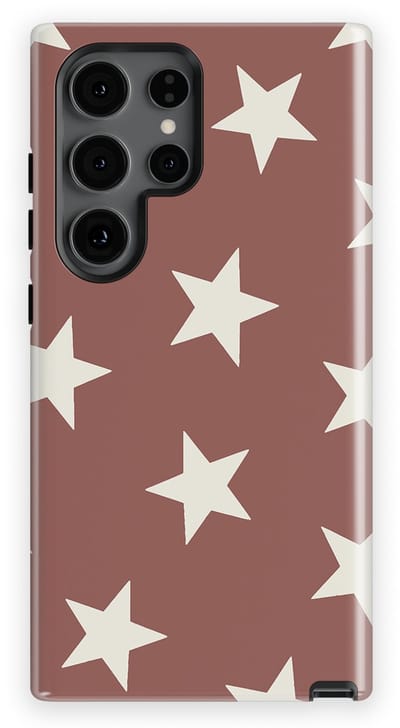 DripCase Hoesje Samsung Galaxy S24 Ultra | Sterren Design | Magnetisch Opladen | 2-in-1 Ontwerp | Stars Backcover Canyon Stars