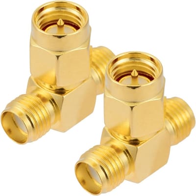 Adapter Splitter 3 Weg - T Type Connector - Antenne Verlengen - 50 Ohm Impedantie