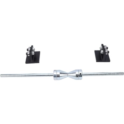 Équilibrage de roue de moto 455 mm Équilibrage manuel de pneu portable haute sensibilité pour support d'équilibrage de centrage de roue black