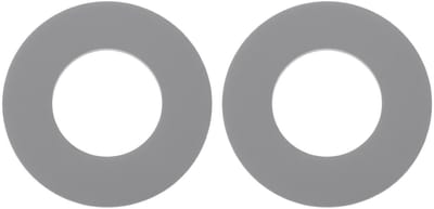 Dailygoods - 2 Stuks Siliconen Seal voor Waterreservoir Sifon 34x65x3mm