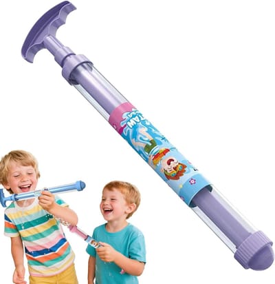 Waterspeelgoed Gieter - Waterpistool Zomerspeelgoed - Buitenplezier Vergroten - Trekstructuur Vulsysteem - 35 cm Lengte - Kleurrijk
