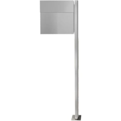 Radius - Letterman staande brievenbus 4 - zilver