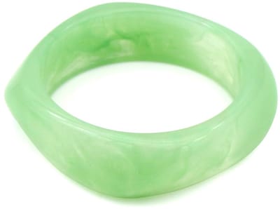 Armband - kunststof - 2,3 cm - groen