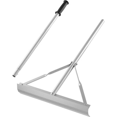 Landschapshark, Handvat 1510 mm, Breedte Kop 508 mm, Grote Robuuste Aluminium Tuinier-Waterpas, Asfalt Harken Gereedschap voor Asfalt & Grond Egaliseren, Beton
