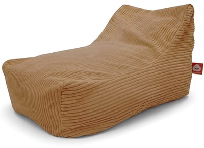 Whoober Bali – Lounge Zitzak – Lichtbruin dik ribfluweel – Comfortabel & Duurzaam