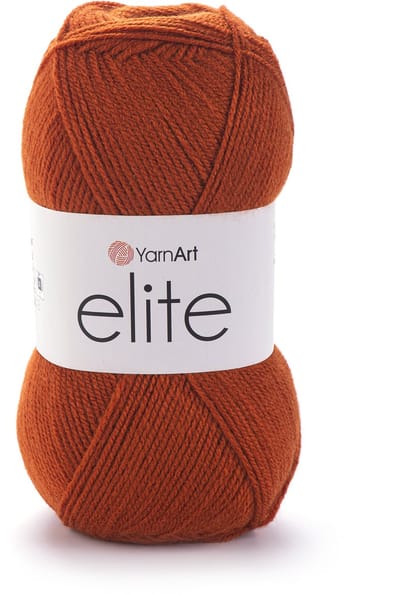 YarnArt Elite Garen – Premium Acryl Breigaren & Haakgaren voor Dekens, Truien en Accessoires - 100g / 300m - Kleur 847