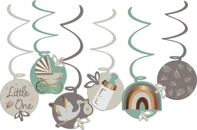 Folat - Swirls blooming baby little one - 6 stuks