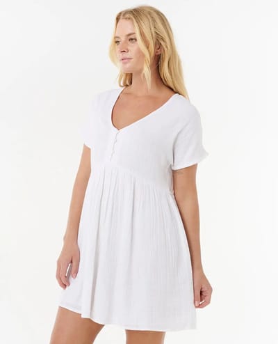 Rip Curl Premium Surf S/S Dress - White