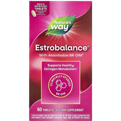 Nature's Way, EstroBalance avec BR-DIM hautement absorbable, 60 comprimés