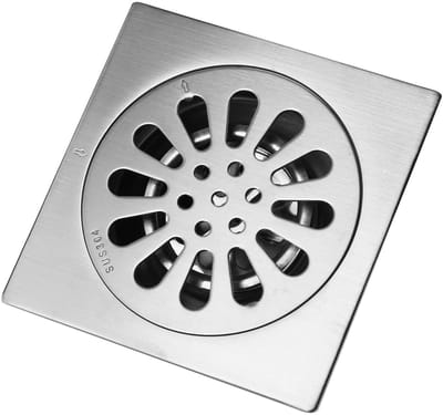 Dailygoods - Roestvrijstalen Afvoerdeksel voor Badkamer
