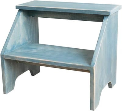 Huishoudtrap Klaptrede - Kruk Vouwladder - Extra Hoogte Bereiken - Veilig Antislip Ontwerp - 2 Treden - Blauw