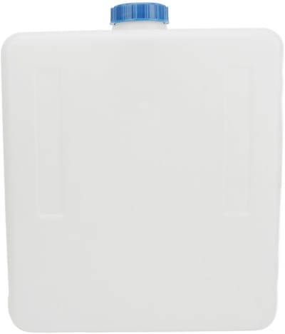 Dailygoods- Brandstoftank 9L - Draagbaar - Universele Opslagtank - Voor Dieselverwarmer - Drie Installatiegaten - Duurzaam ABS/Metaal - Oliecontainer