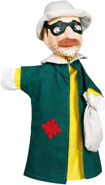 Handpop Rover - Poppenkast Figuur - Verhalen Vertellen - Duurzaam Hout