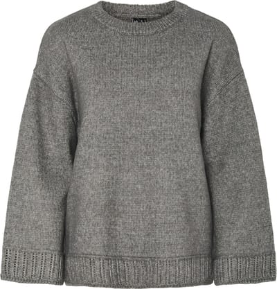 PIECES - PCORLY LS O-NECK OVERSIZE KNIT PWP BC - Meisjes - Gebreide truien