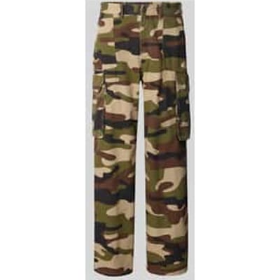 Baggy cargobroek met achterzakken