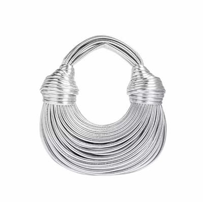 Designer Handtas Zilver - Dames Tas - Schoudertas - Fashion - Luxe