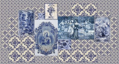 Fotobehang azulejos 1 DD114017 Livingwalls Walls by Patel | Fotobehang online webshop