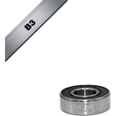 Lager Black Bearing B3 - R6-2RS - 9,53 x 22,23 x 7,14 mm