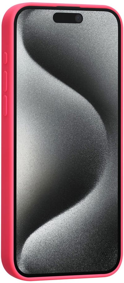 TUNIQ telefoonhoesje voor Apple iPhone 15 Pro Max - Backcover - Felroze