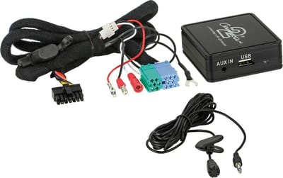 Bluetooth Adapter Skoda Fabia/ Octavia/ Roomster/ Superb met Quadlock connector