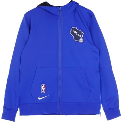 Lichtgewicht herensweatshirt met capuchon en rits Nba Therma Flex Showtime City Edition Milbuc