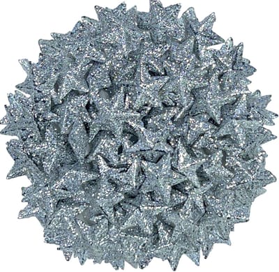 Dailygoods - Cosensi - Dailygoods - 3D Glitter Sterren Strooidecoratie voor Feestelijke Gelegenheden