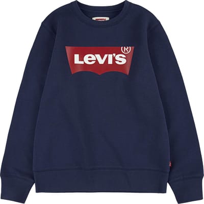 Levi's jongens LVB-BATWING CREWNECK SWEATSHIRT DRESS BLUES