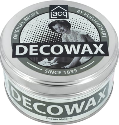 Lacq Decowax Copper Metallic - Decoratieve Interieurwas - 370 ML