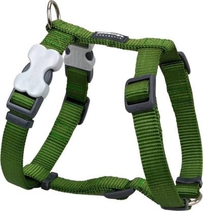 Animal Boulevard Dh-zz-gr-20 - Hals- En Leibanden - Hond - Rd Harnas Groen-m - Maat: M