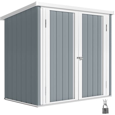 Outsunny Tuinberging - Staal - 147x86x134cm - Zwart