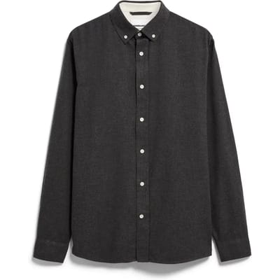 relaxed fit vrijetijdsoverhemd van puur katoen model 'ARAAMO'