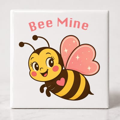 Tegel spreuk Bee Mine