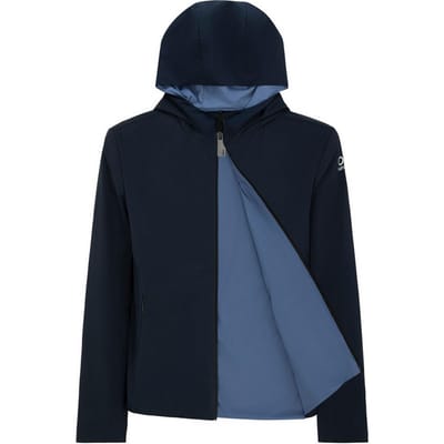 omkeerbare jas man donker blauw-avion