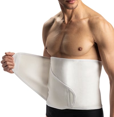Pavis Buikband 27 cm - Wit - One size