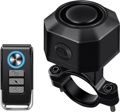 Fiets Alarmsysteem - Fiets Tracker - Diefstal Voorkomen - 110 Decibel Luid - Mini Formaat - Zwart