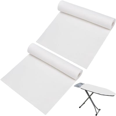 2 Stuks Strijkplank Vulling, Geschikt voor Strijkplanken tot 145 x 53 cm, Vilt Onderlaag voor Universele Vervangingen, Strijkaccessoires en Keukenbenodigdheden