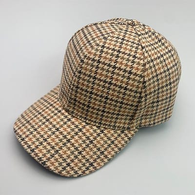 Retro Mode Britse Stijl Visgraat Mannen Vrouwen Baseballpetten Katoen Ademend Streetwear Klassiek Casual Sport Unisex Petten 54-60cm black