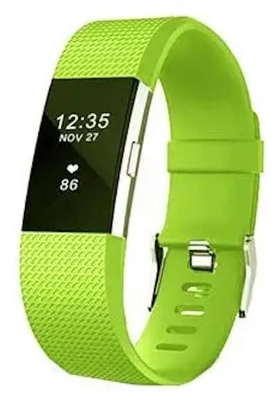 Groen bandje geschikt voor Fitbit charge 2 - Horlogebandje - Bandje geschikt voor Fitbit - Fitbit Charge 2 Sportbandje - Groen - Large - Horlogeband - Excl. fitbit - Armband -Polsband - CHPN