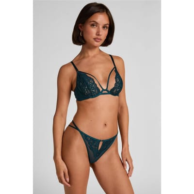 Hunkemöller String Cinnamon Blauw