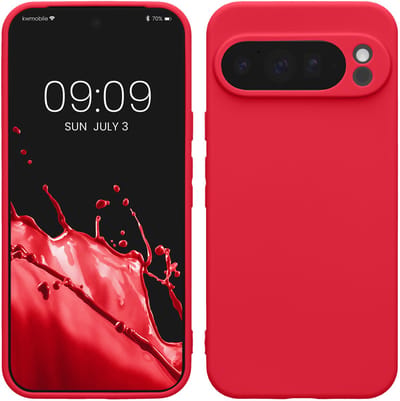 kwmobile telefoonhoesje geschikt voor Google Pixel 10 Pro XL - Hoesje voor smartphone - Precisie camera uitsnede - In neon roze