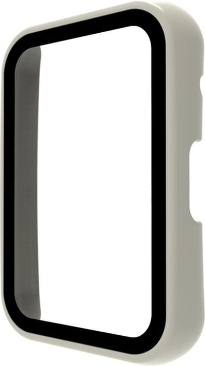 Beschermende watch case - hoesje - geschikt voor OPPO Watch Free - ivoorkleurig
