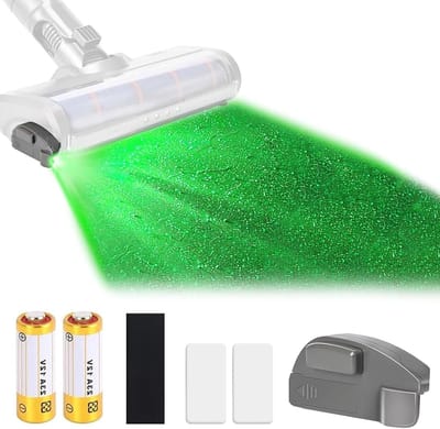 Stofzuiger Lampje - Stofdetector LED - Stof Zichtbaar Maken - Groen LED Licht - Universeel Ontwerp - Niet gespecificeerd