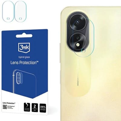 3MK Serie - Lensbescherming voor Oppo A38 - 4 Stuks - Ultradunne Hybride Glas - Hoge Krasbestendigheid
