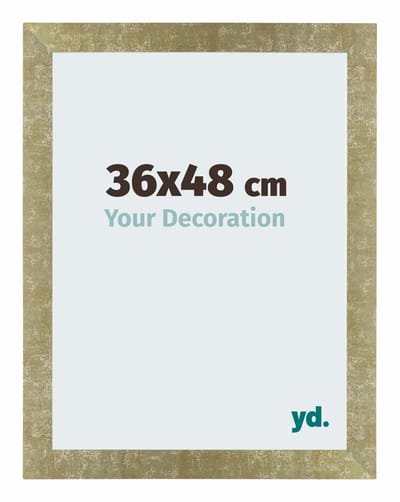 Your Decoration - Puzzellijst 36x48 cm - Goud Antiek - Puzzellijst 500-1000 stukjes - MDF Fotolijst - Mura