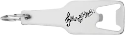 Akyol - muziek flesopener - Muziek - beste muzikant - muzieknoot - cadeau - voor de beste muzikant - 105 x 25mm