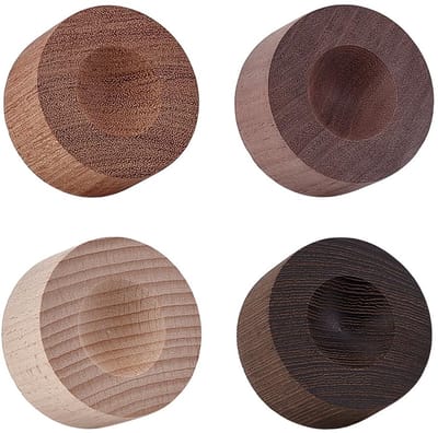Cosensi- Olie Diffuser Houten - 4 Kleuren - Etherische Oliën - Aromatherapie - Compact - 50 mm Diameter - Aroma Diffuser
